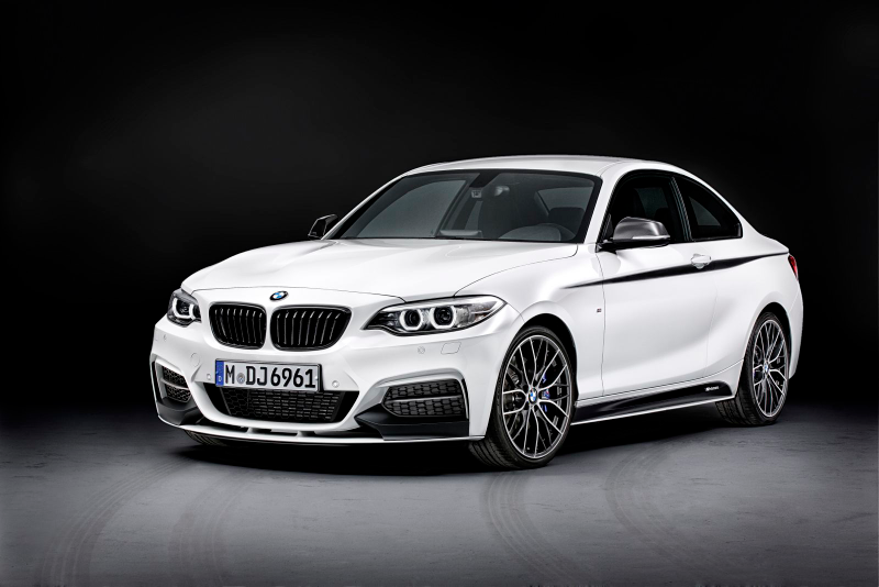 Illustration for article titled Supreme Sporty Flair In M Style: BMW M Performance Parts For The BMW 2 Series Coupé
